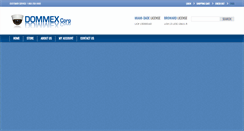 Desktop Screenshot of dommexcorp.net